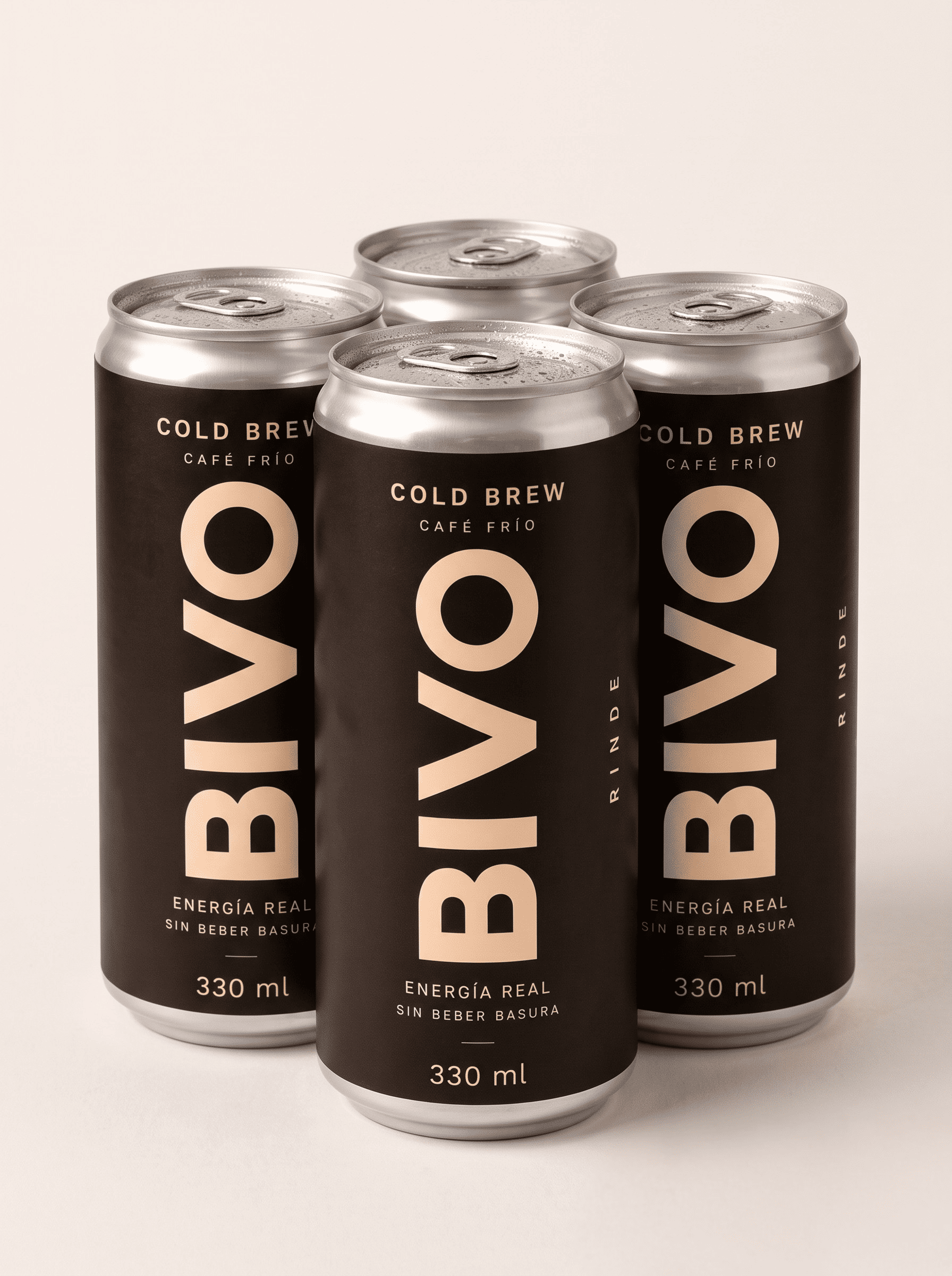 Regalo de 4 latas de cold brew de bivo para pedidos superiores a 70€